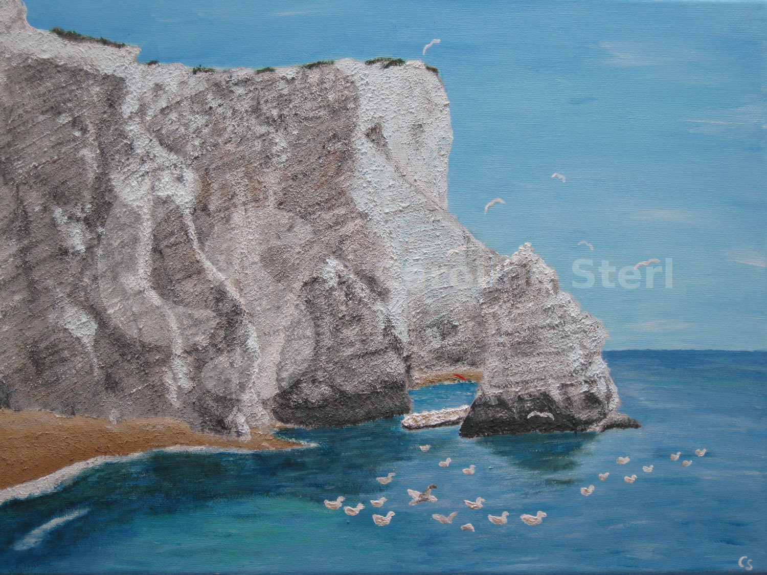 Painting: Seaford Head